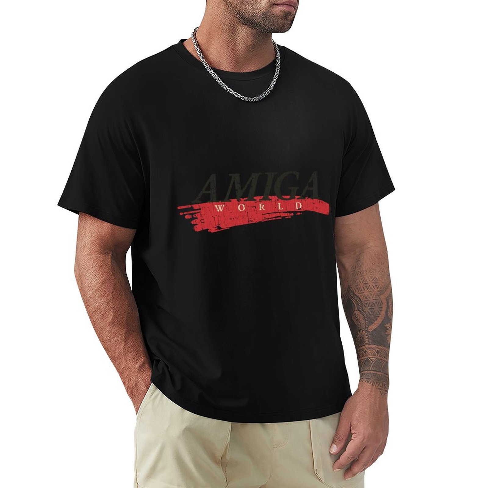 Street Fashion Magazines - Amiga World Magazine 1985 T-Shirt Street