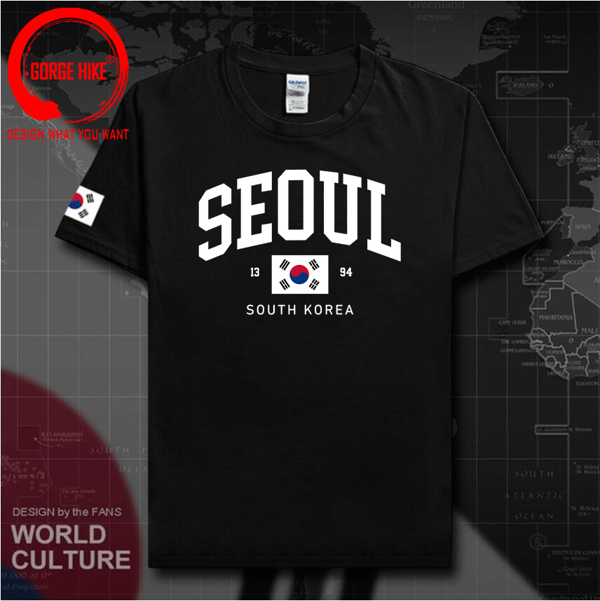 Street Fashion Of Seoul - Seoul South Korean Flag Unisex Tees