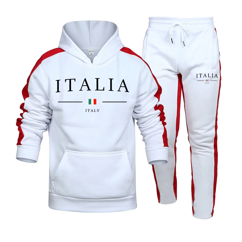 Street Fashion Winter - Men's Tracksuit 2 Pcs Sets Fashion