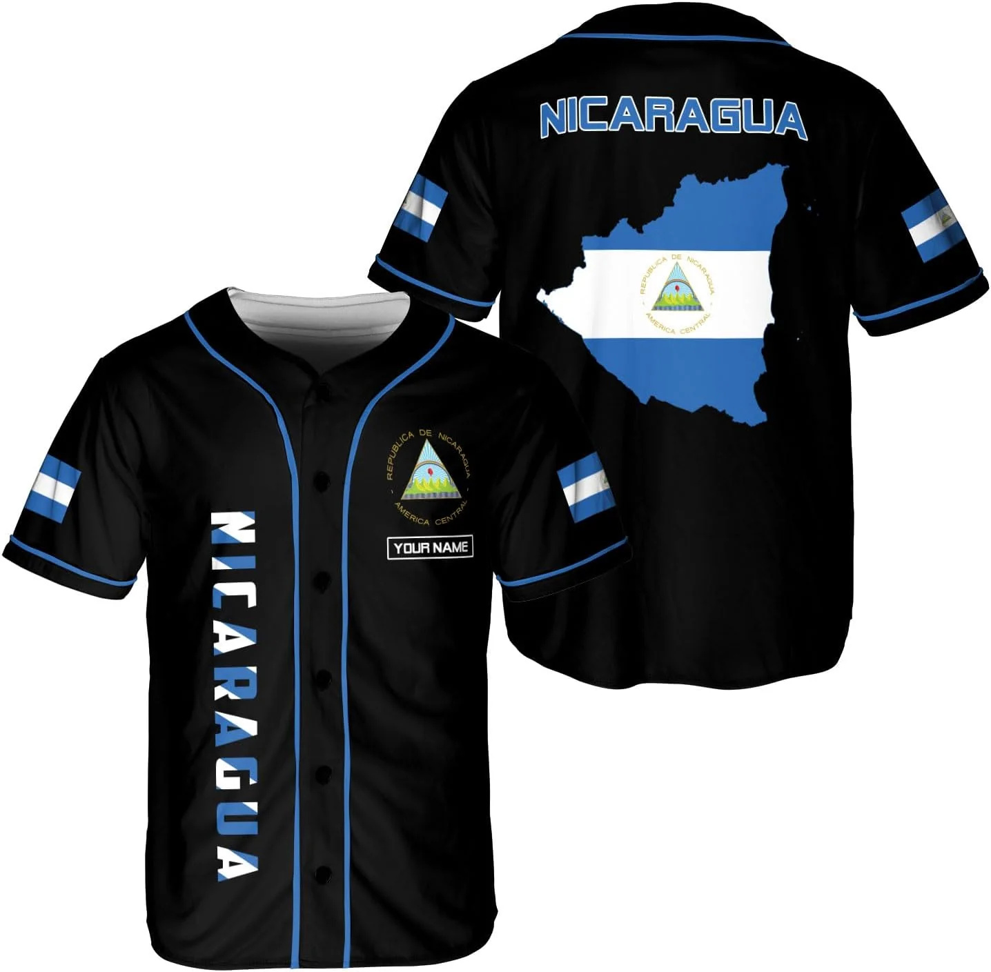 Personalized Name Nicaragua De - Street Fashion Name 评论和价格