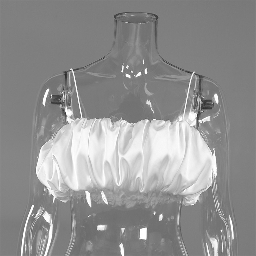 2026 Summer Women Satin Puff C - Street Fashion Y2K 评论和价格