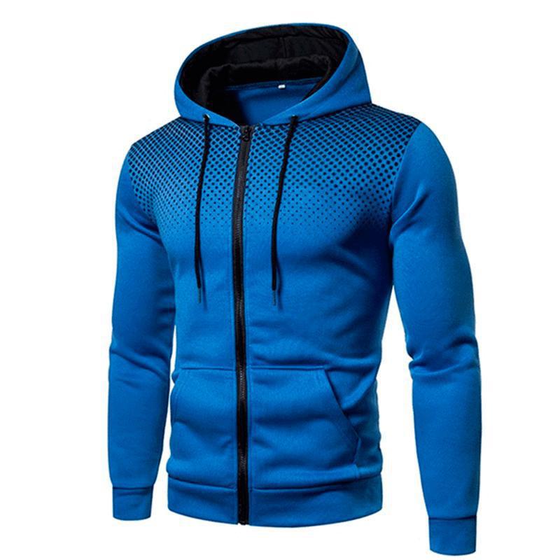 2025 New Men's Zipper Hoodie O - Street Fashion Men 2025 评论和价格