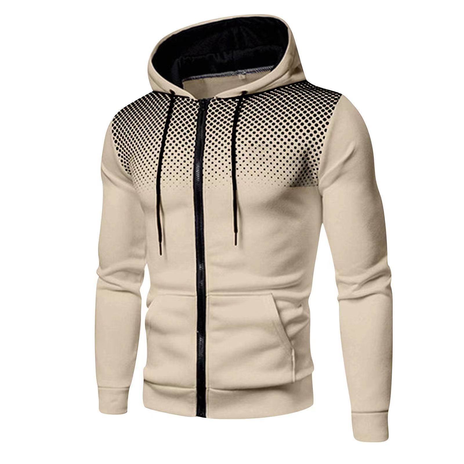2025 New Men's Zipper Hoodie O - Street Fashion Men 2025 评论和价格