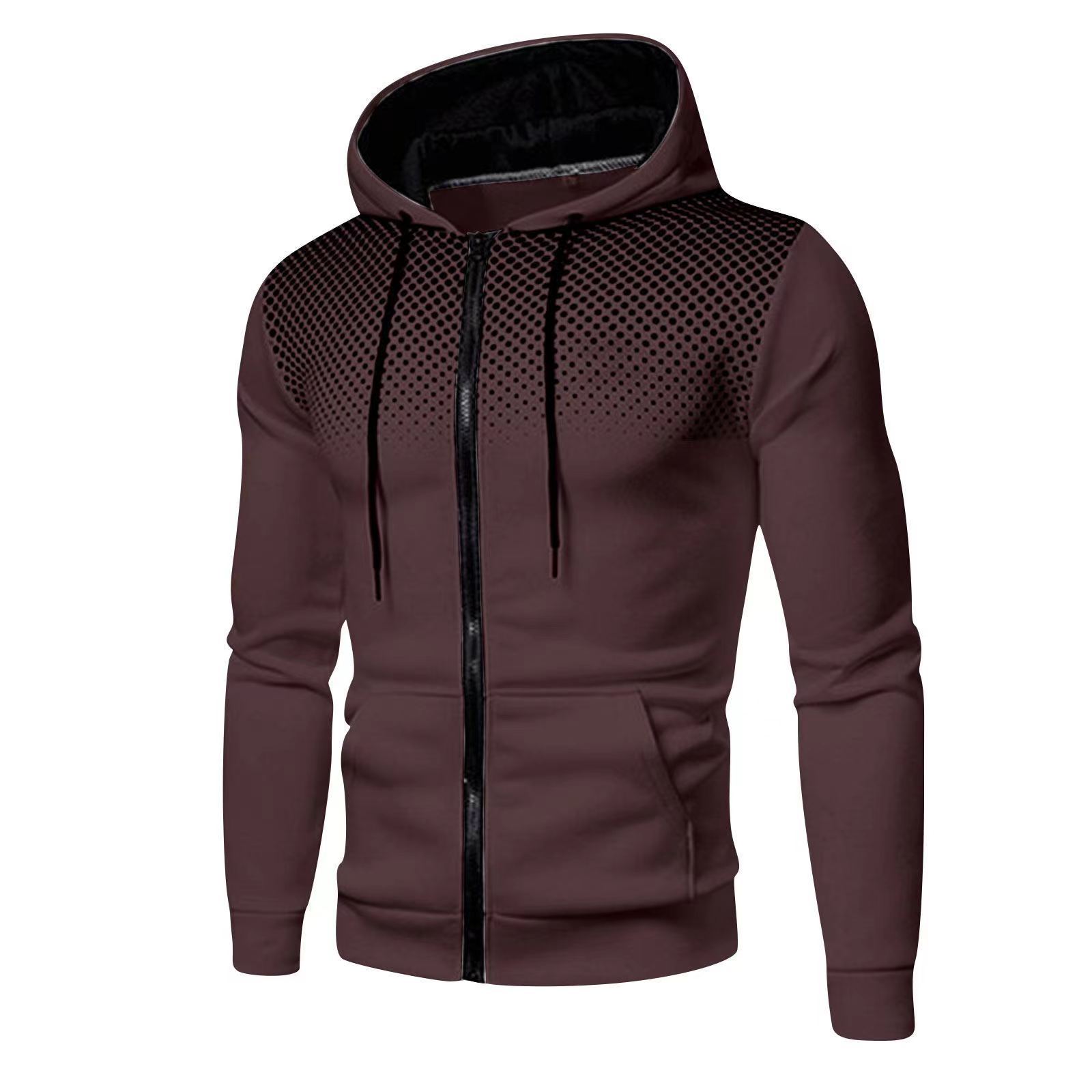 2025 New Men's Zipper Hoodie O - Street Fashion Men 2025 评论和价格