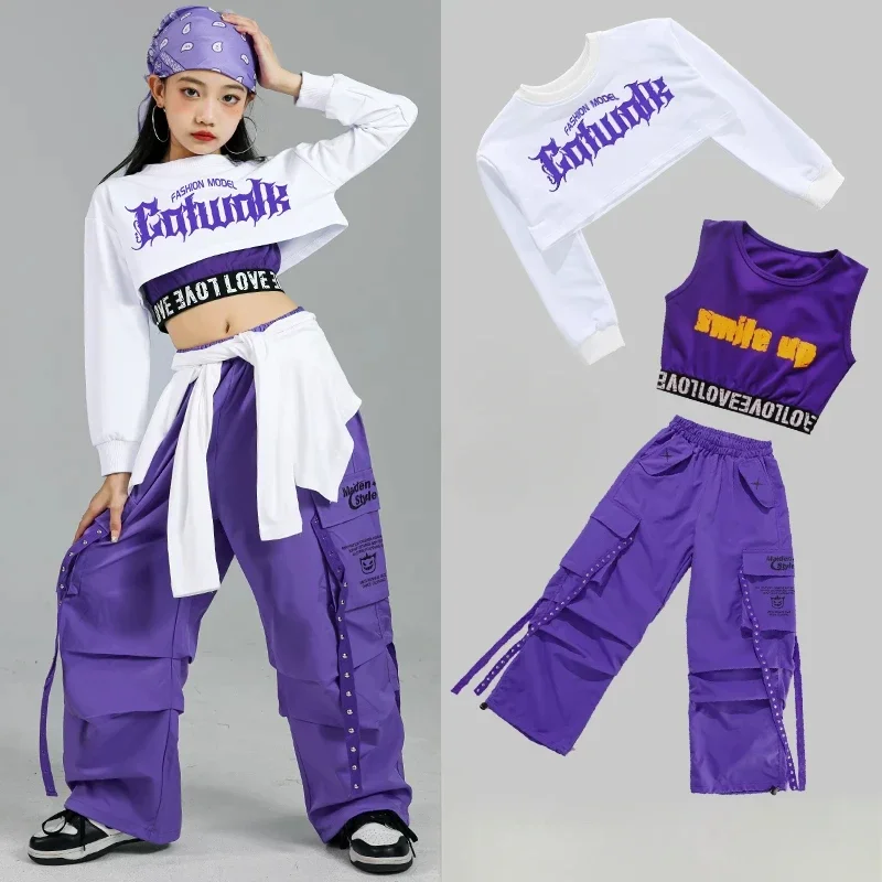 Children Street Dance Outfits  - Street Fashion Kpop 评论和价格