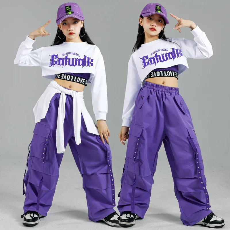 Children Street Dance Outfits  - Street Fashion Kpop 评论和价格