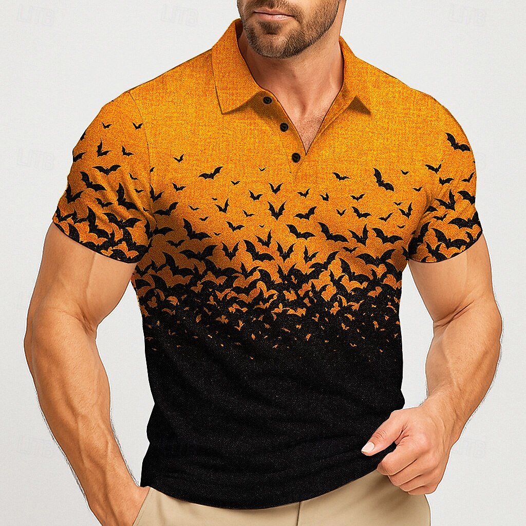 2025 Halloween Men's Bat Fashi - Street Fashion Men 2025 评论和价格