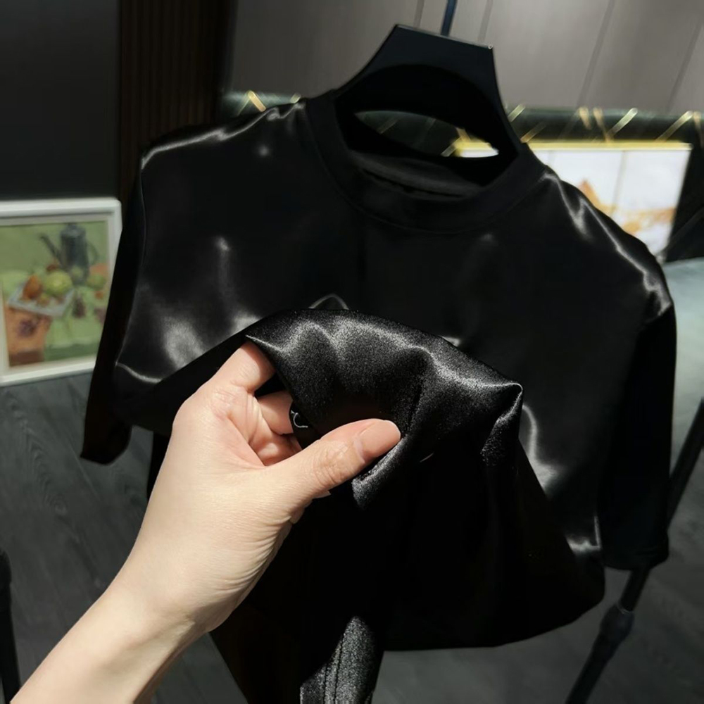 Mens Acetate Fiber Satin Gloss - Street Fashion Mood 评论和价格