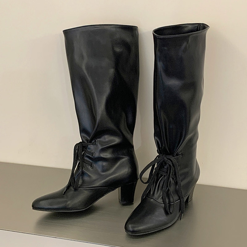 Eilyken Winter Fashion Lace Up - Street Fashion Winter 评论和价格