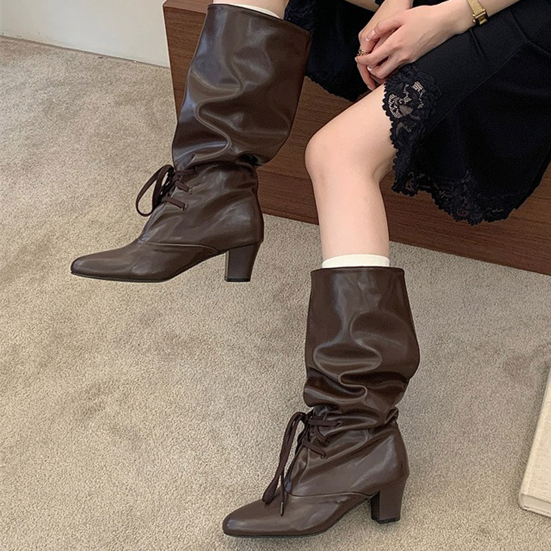 Eilyken Winter Fashion Lace Up - Street Fashion Winter 评论和价格