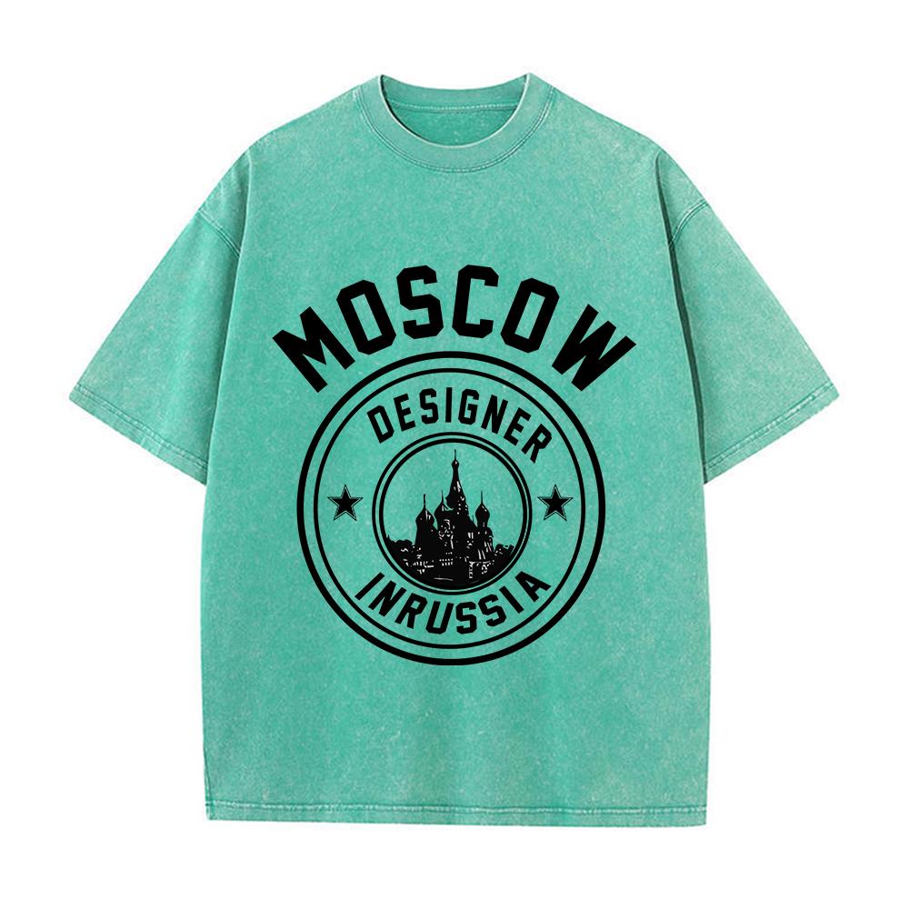 Woman Cotton Washed T-Shirts F - Street Fashion Moscow 评论和价格