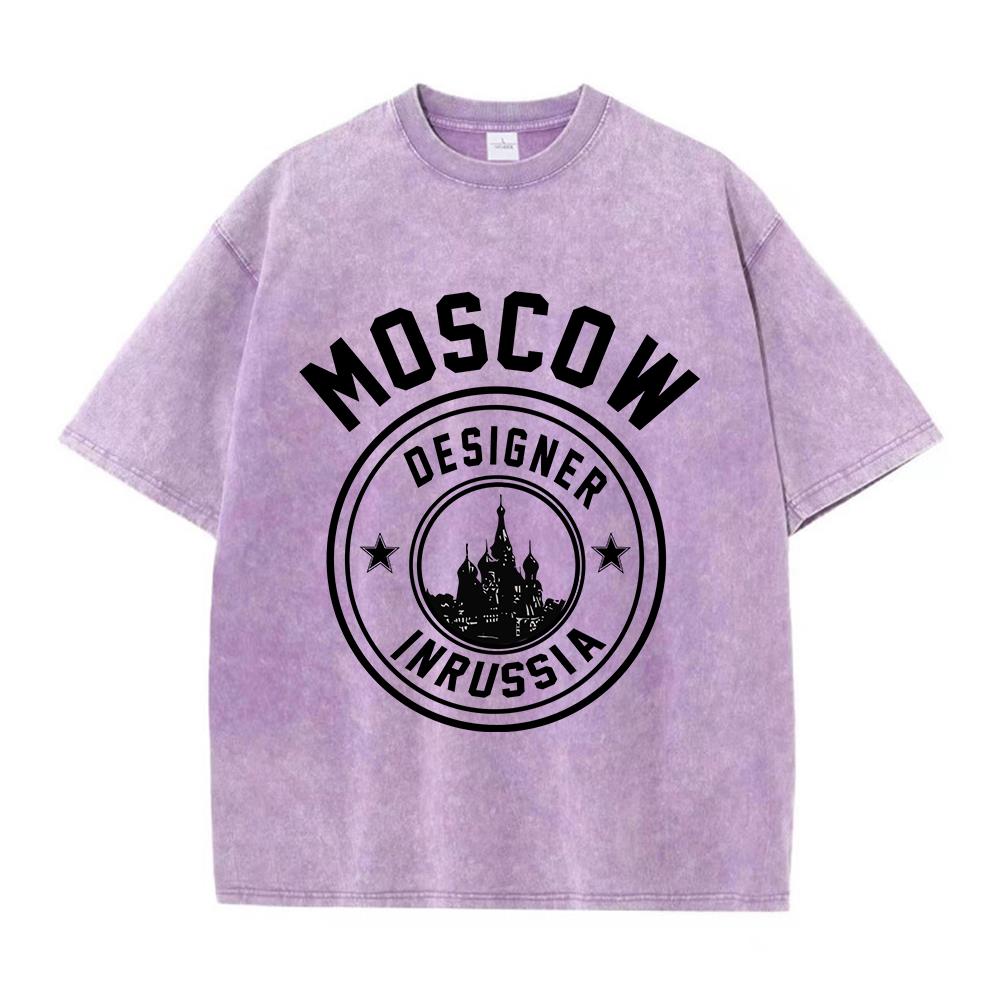 Woman Cotton Washed T-Shirts F - Street Fashion Moscow 评论和价格