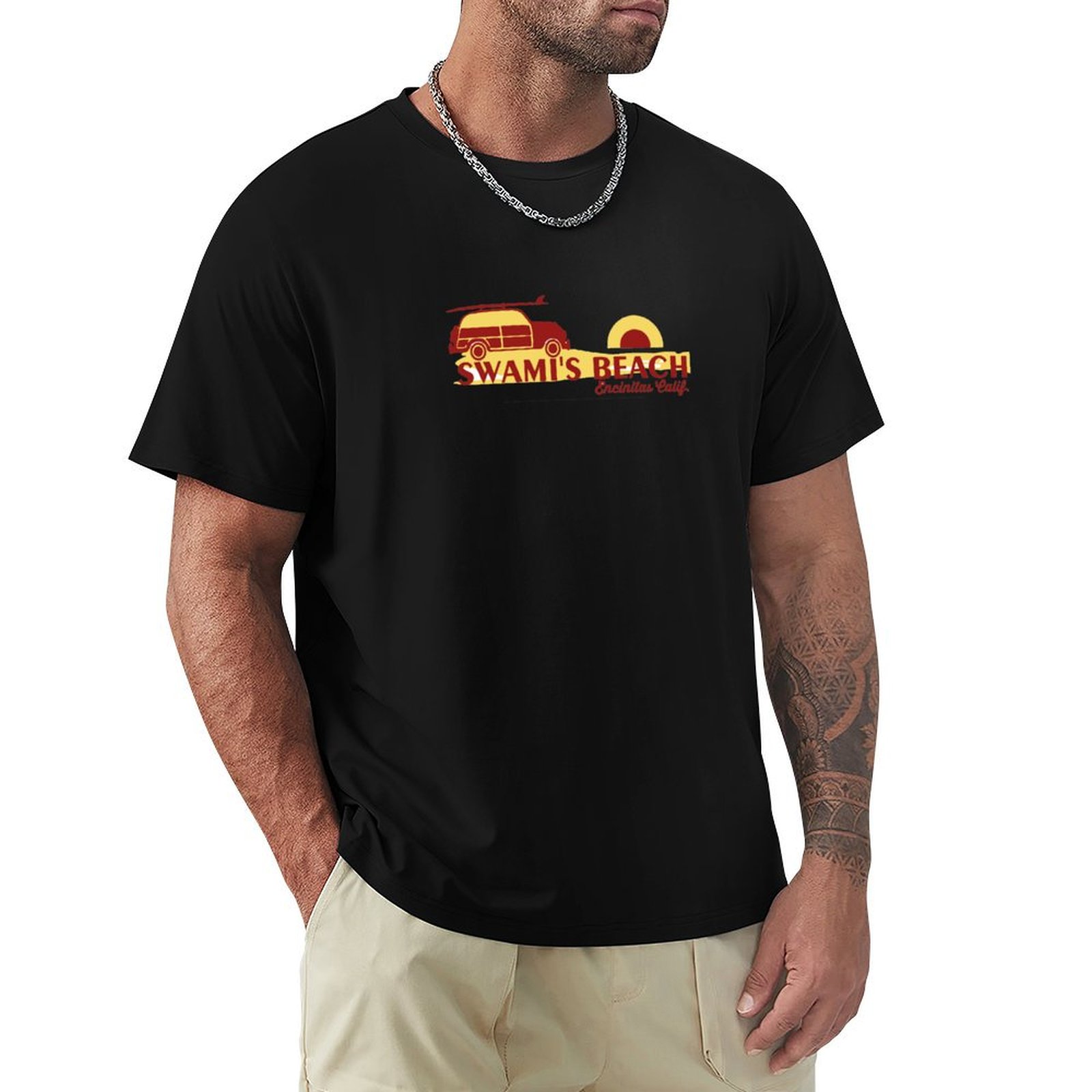 Swami's Beach - California. T- - Street Fashion California 评论和价格