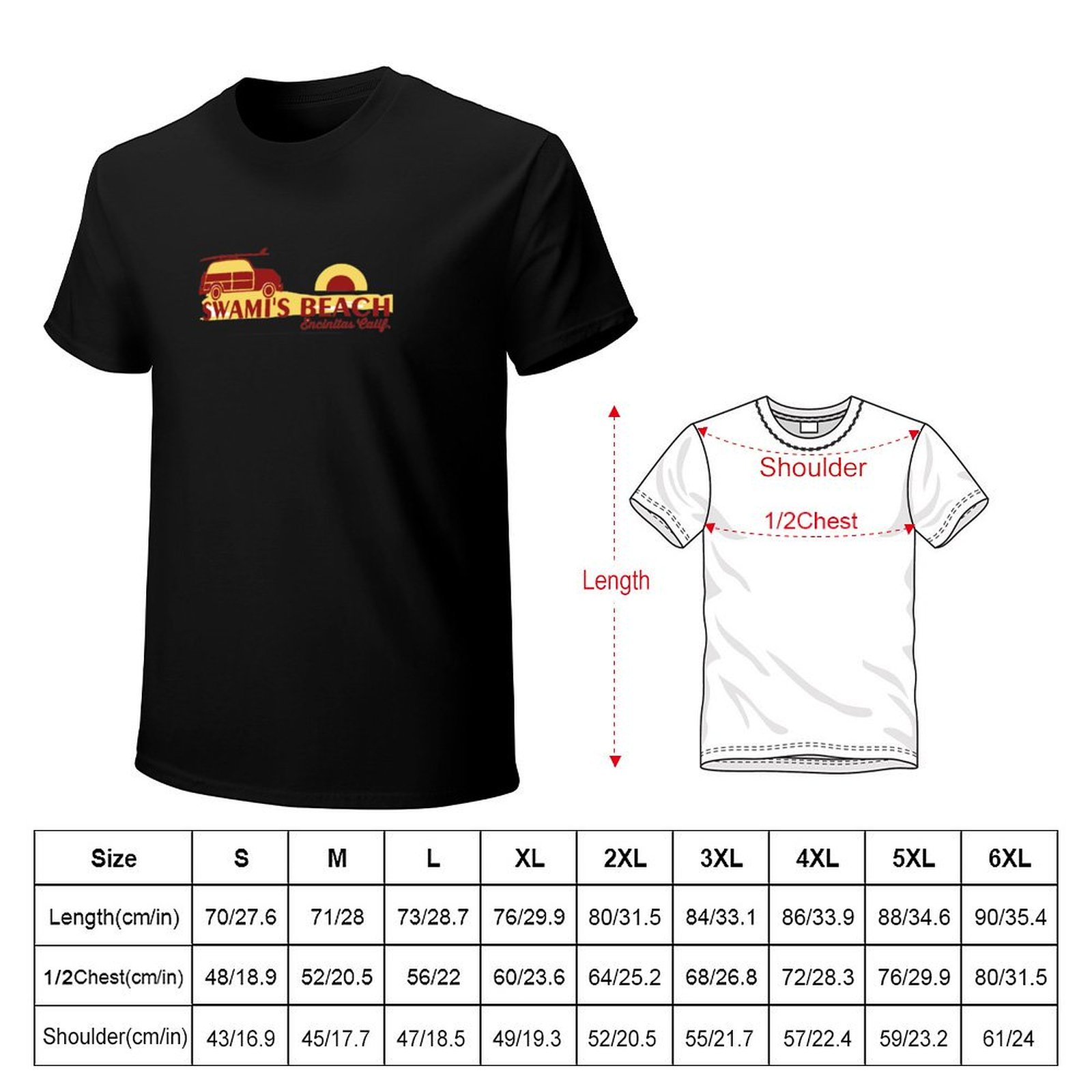 Swami's Beach - California. T- - Street Fashion California 评论和价格