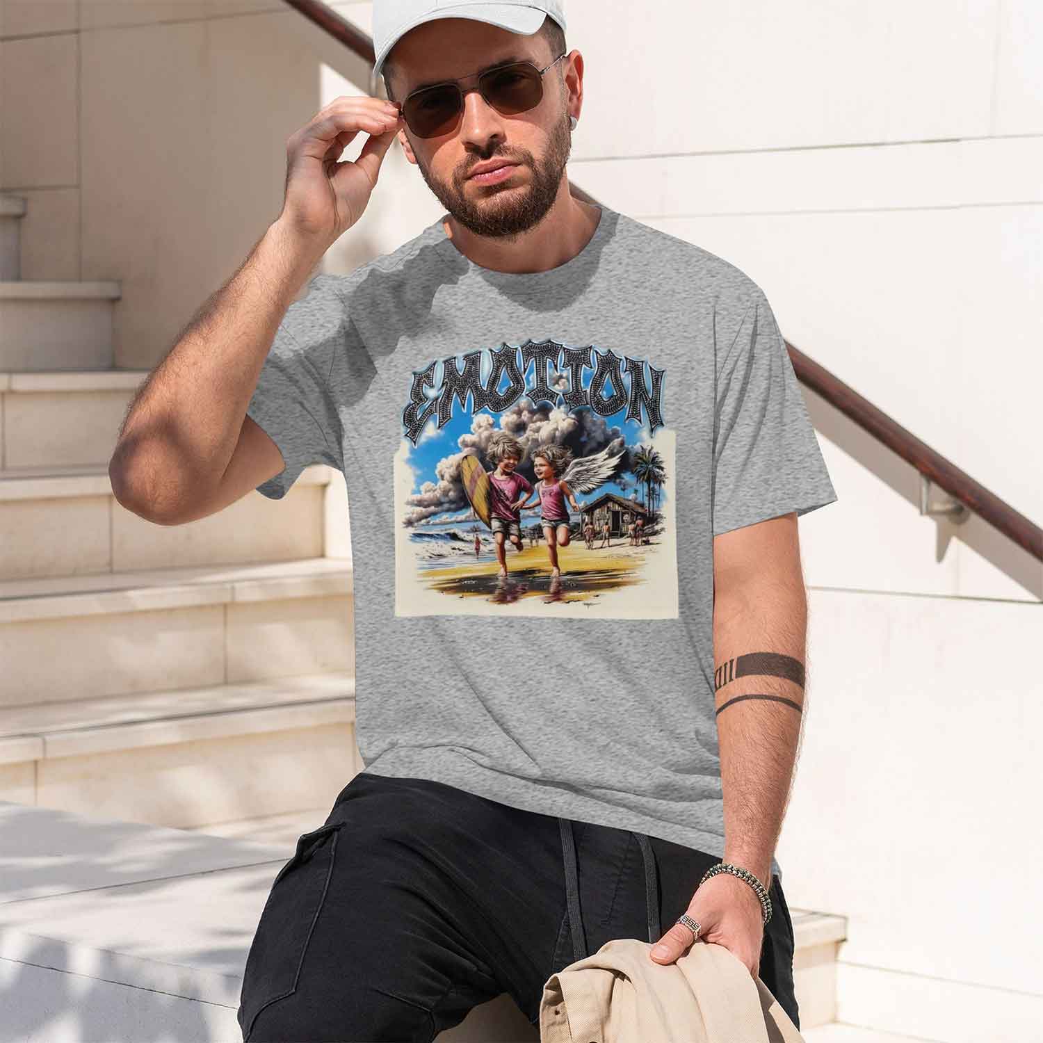 Summer New Men's T-shirt with  - Street Fashion China Models 评论和价格