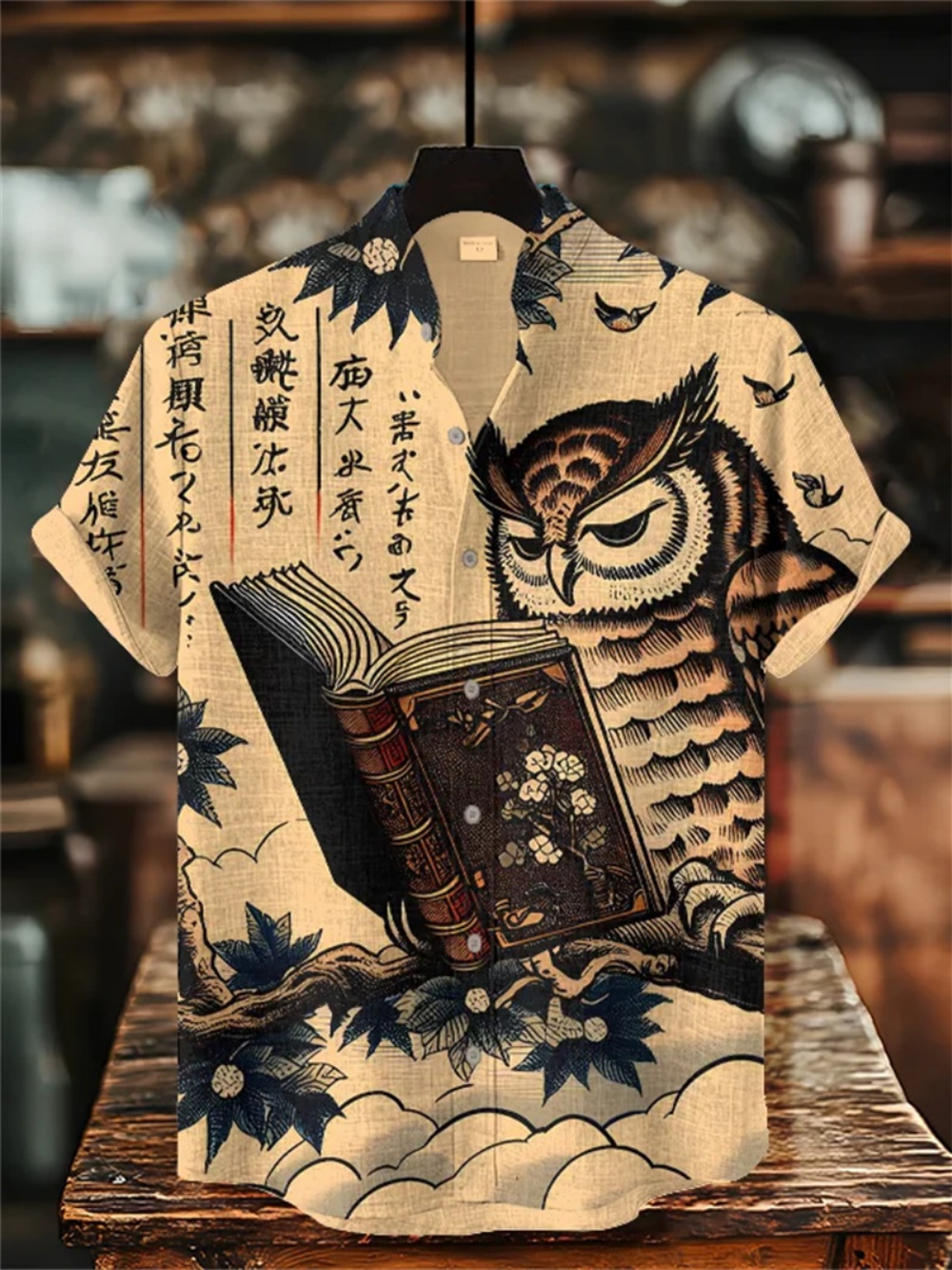Men's Summer Linen Shirt Short - Street Fashion Shanghai 评论和价格