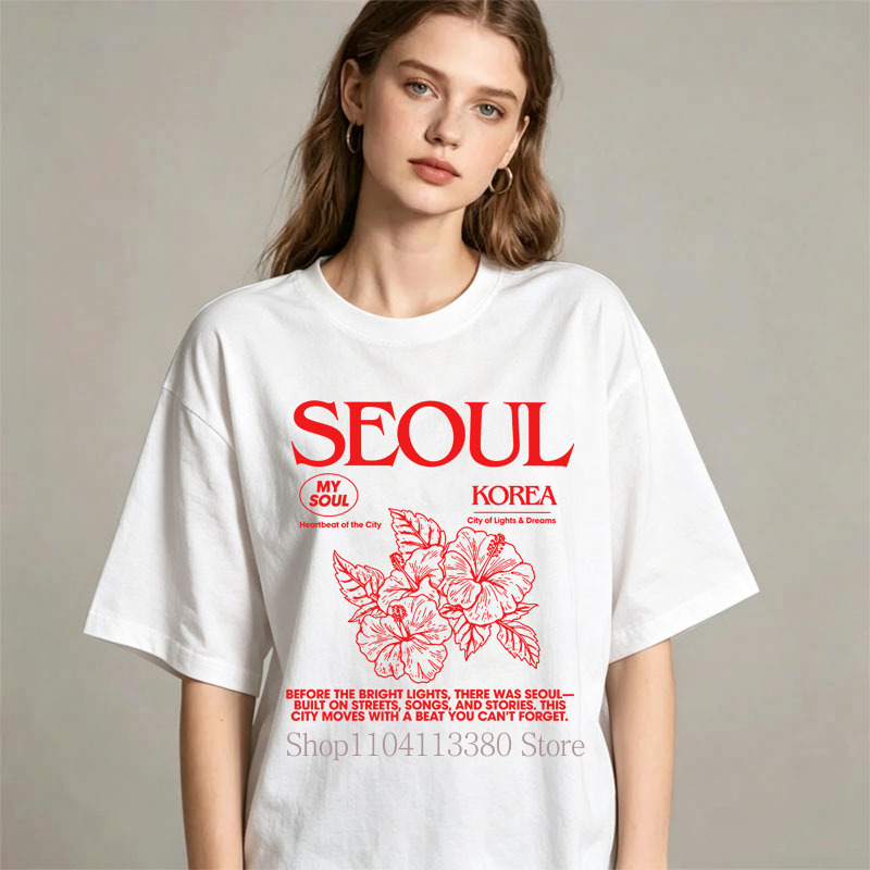 Korean Style Seoul Hibiscus Pr - Street Fashion Of Seoul 评论和价格