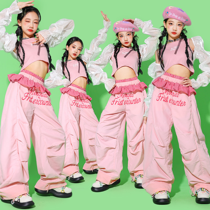 Jazz Dance Clothes For Girls K - Street Fashion Kpop 评论和价格